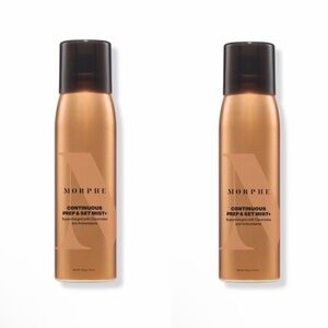 2x Morphe Continuous Prep & Set Setting Mist